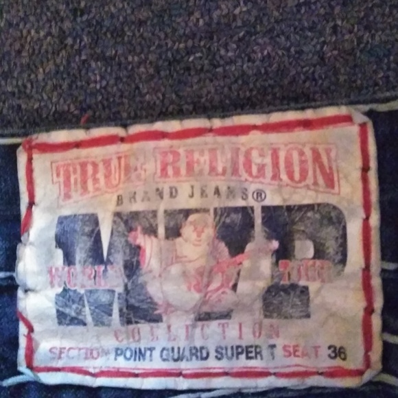 Dark blue true religion jeans cheap like new. - Picture 5 of 5